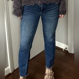 Vervet Straight Leg Blue Women's Jeans